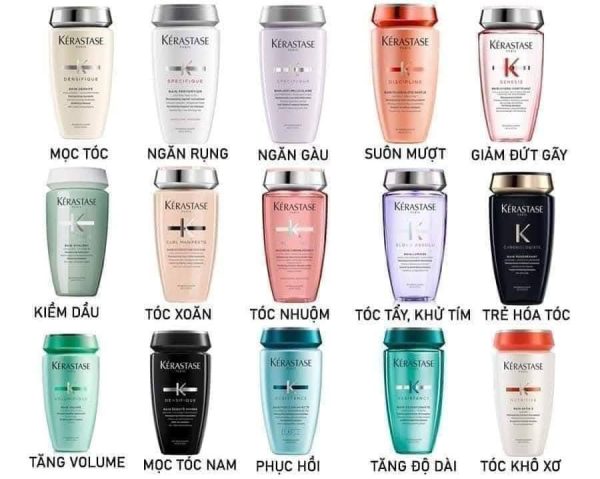 Dầu gội cao cấp Kerastase 250ml đủ màu