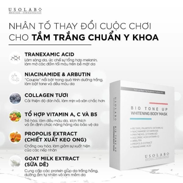 Ủ trắng body USOLAB