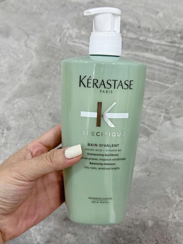 Dầu gội KERASTASE kiềm dầu màu xanh 500ml