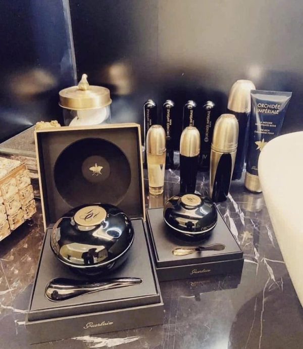 Set dưỡng da cao cấp Guerlain Orchidee Imperiale 4 món - chống lão hóa chuyên sâu từ hoa lan