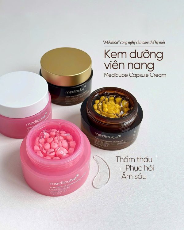 Dưỡng chất cho làn da - đẫm chất - Medicube Capsule Cream