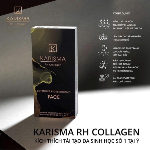 Tiêm bap Karisma Rh Collagen - hàng công ty tem đầy đủ